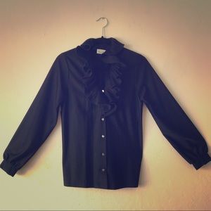 Vintage Black blouse